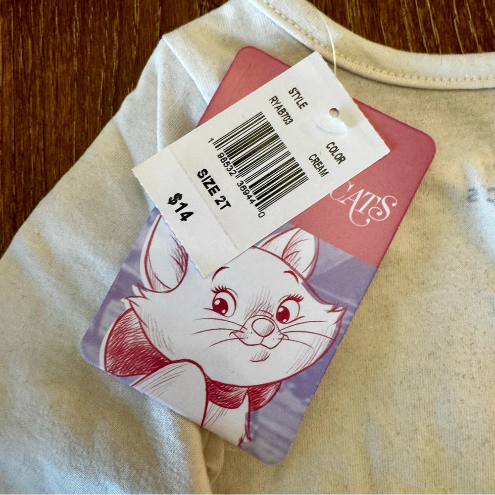 BUNDLE ME! NWT 1 set of 2 toddler’s Disney T-shirts 2T - Picture 7 of 12